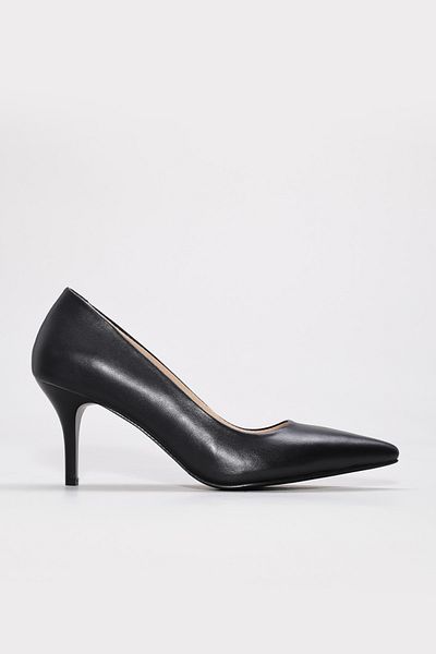 FAST STEP Genuine Leather Women's Thin Heel Shoes 215Za1882