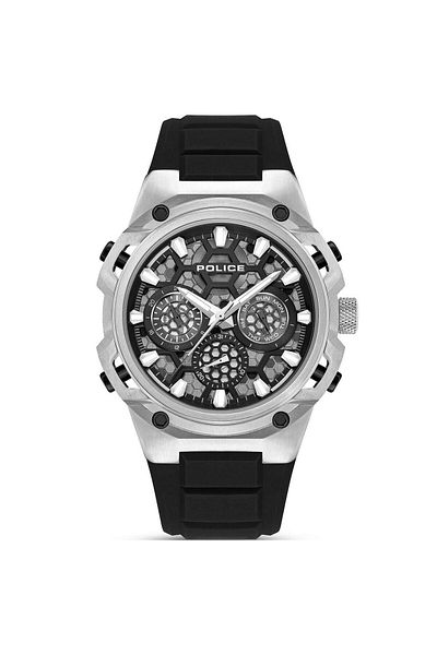 Police Mens Watch Police PEWGQ0071902, Quartz, 46mm, 5ATM
