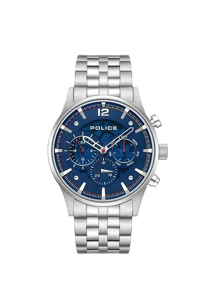 Police Mens Watch Police PEWGK0040204, Quartz, 45mm, 5ATM