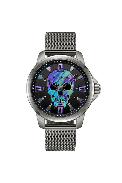 Police Mens Watch Police PEWJG0022202, Quartz, 44mm, 5ATM