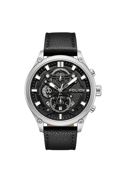 Police Mens Watch Police PEWGC0054205, Quartz, 46mm, 5ATM
