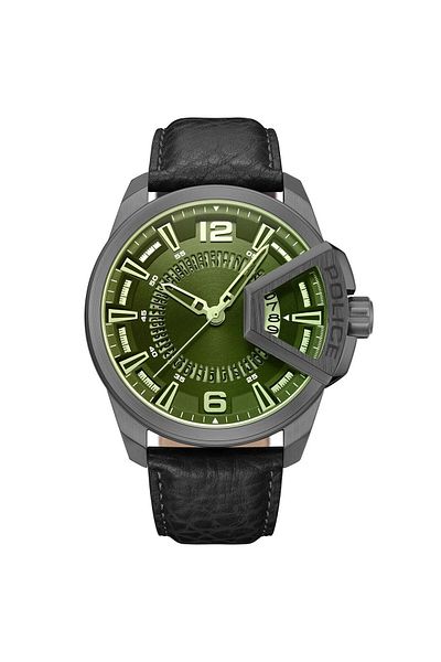 Police Mens Watch Police PEWJB0005603, Quartz, 46mm, 5ATM