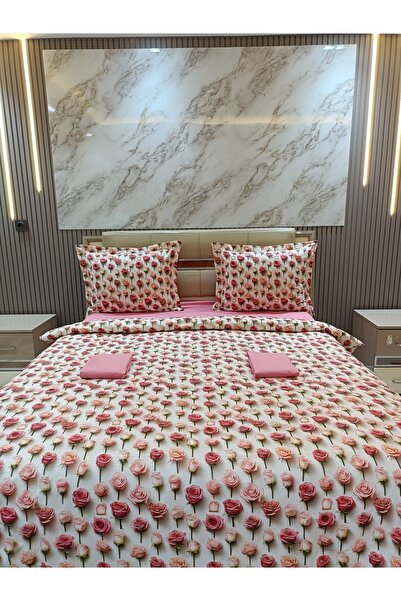 Damla 5D 💯💯Pamuk Dijital Baskı Çift Kişilik Nevresim Takımı