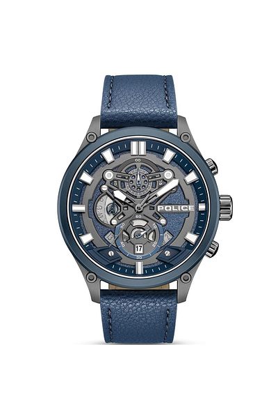 Police Mens Watch Police PEWGC0054206, Quartz, 46mm, 5ATM
