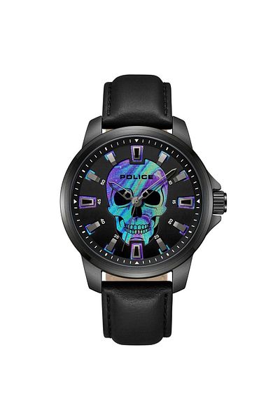 Police Mens Watch Police PEWJA0022201, Quartz, 44mm, 5ATM