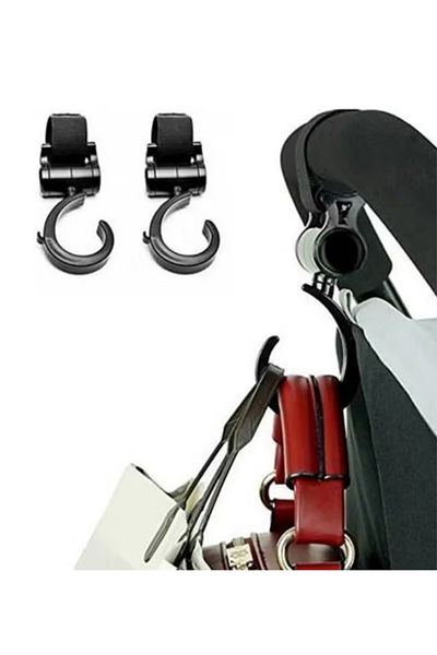 ENAR Multi functional hook, baby stroller, bag hanging hook, children's car universal hook -2pcs