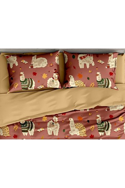 CHIRASO CHIRASO Linen, 100% Cotton, Classic Sheet 155x230 cm, Duvet Sheet 160x200 cm, 2 Pillowcases