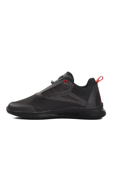 WALKWAY M Black-Red Men's Casual Shoes