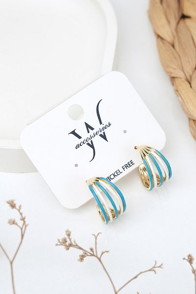 Jack Ferrero Steel / No Tarnishing Women's Earrings