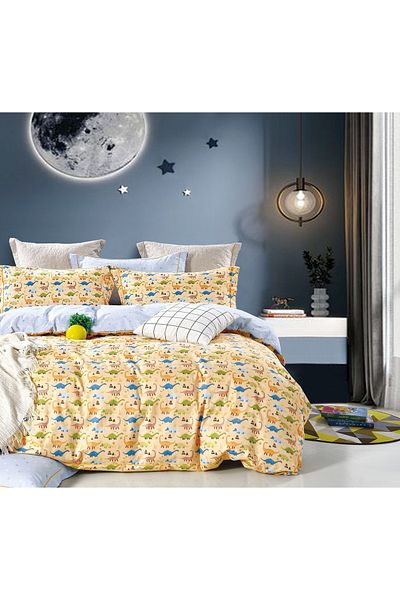 CHIRASO CHIRASO Linen, 100% Cotton, Classic Sheet 155x230 cm, Duvet Sheet 160x200 cm, 2 Pillowcases