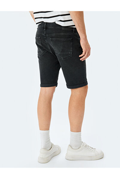 Koton Normal Bel 5 Cepli Slim Fit Jean Şort