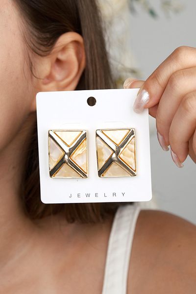Jack Ferrero Steel / No Tarnishing Women's Earrings
