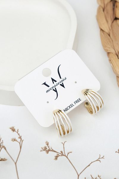Jack Ferrero Steel / No Tarnishing Women's Earrings