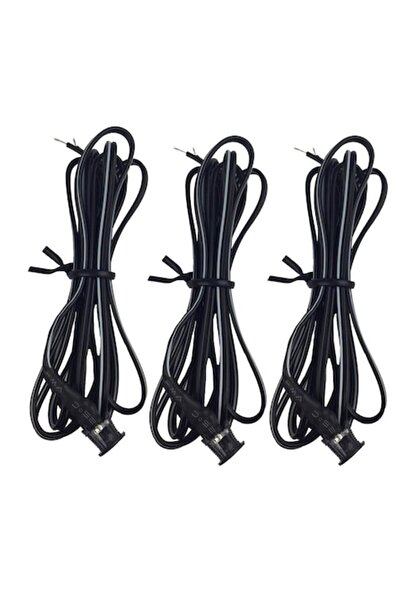 RO GROUP Set 3 LED-uri decorative, autoadezive, rosu