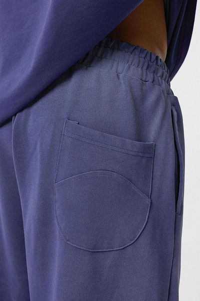 VAMOSCLO Washable Oversize Printed Tracksuit Set Purple