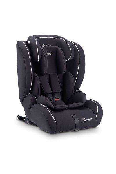 BABYGOLD Scaun auto BabyGo - FreeFix negru, 76-150 cm