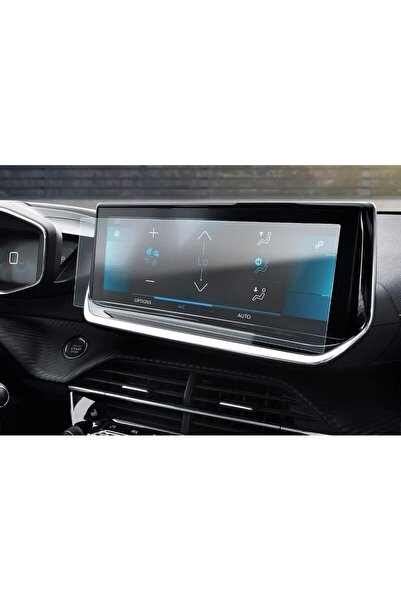 Genel Markalar Peugeot 2008 10 İnç Ekran Koruyucu Multimedya Şeffaf Nano