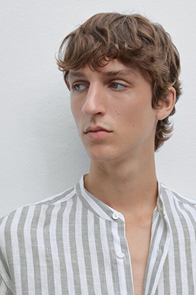 Massimo Dutti Hakim yaka regular fit gömlek