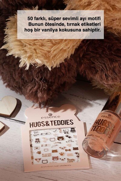 Essence Hugs&teddıes Kokulu Tırnak Etiketi 01