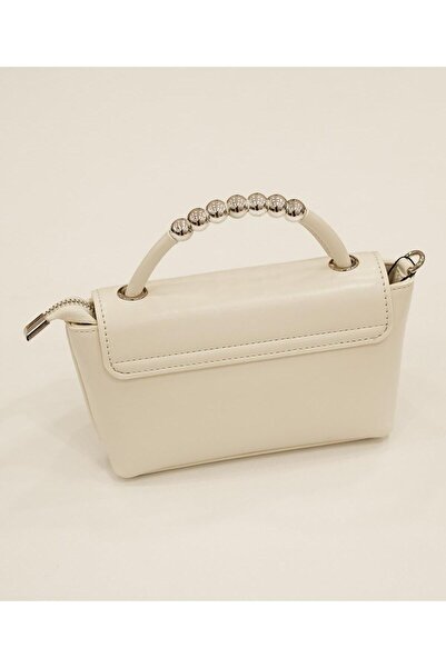 Guja 25Yg329 White Women's Shoulder Bag