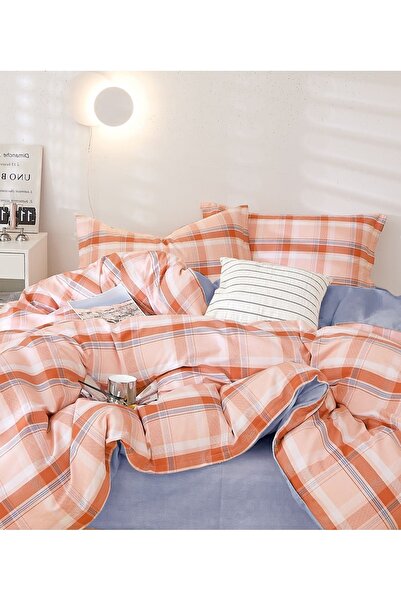 CHIRASO CHIRASO Linen, 100% Cotton, ELASTIC Sheet 180x200 cm, Duvet Sheet 200x230 cm, 2 Pillowcases