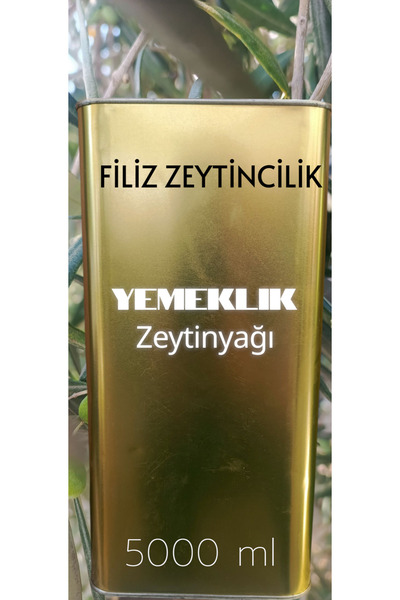 FİLİZ ZEYTİNCİLİK Yemeklik zeytinyağı 5 LİTRE