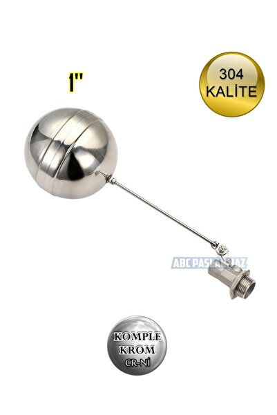 abcpaslanmaz Krom Şamandıra | Paslanmaz Şamandıra 304 Kalite 1'' | Depo & Kaz...