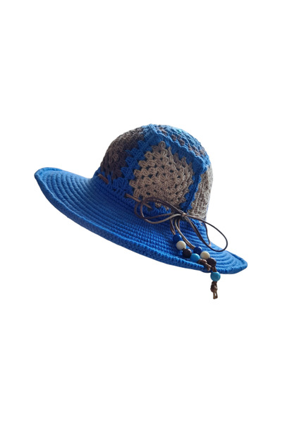 bi ters bi düz Adjustable Motif Hat