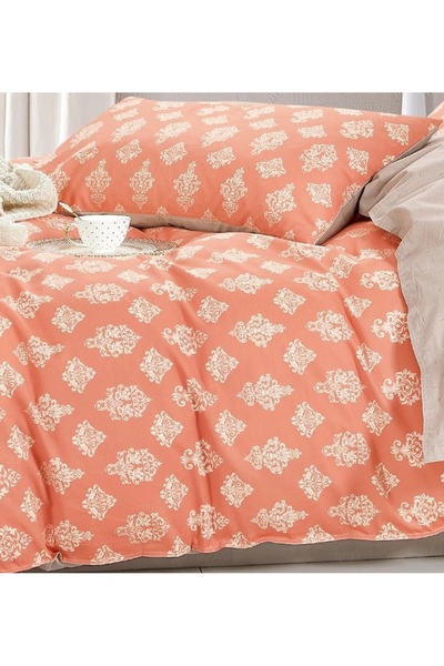 CHIRASO CHIRASO Linen, 100% Cotton, ELASTIC Sheet 180x200 cm, Duvet Sheet 200x230 cm, 2 Pillowcases