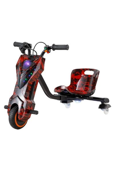Fun Moment 36V Mini Drift Scooter with Helmet and Protection with Horn
