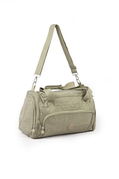 İMAKS Μικρό μέγεθος 40 cm Crinkle / Clinkir Αδιάβροχο Sports Travel Gym Fitness Τσάντα παραλίας Μπεζ 11-7C