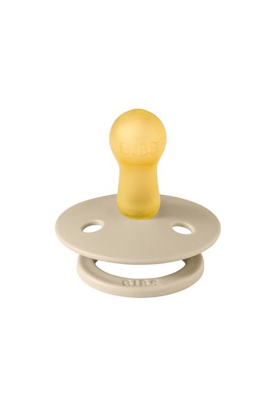 Bibs - Colour Latex Pacifier, round nipple, 6+ months, premium packaging-Vanilla