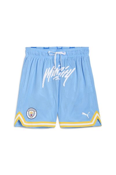 Puma Pánské basketbalové kraťasy Hoops X Manchester City