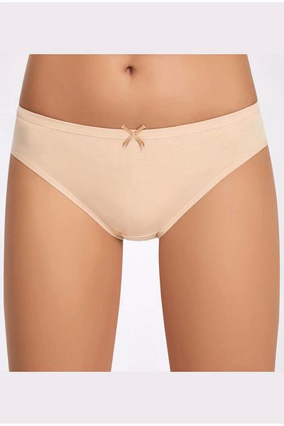 İLKE İÇ GİYİM Lycra Bow Women's Bikini Panties 10 Pieces