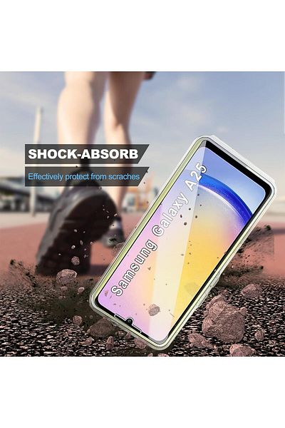 ALC MOBILE Front and back cover 360 Alc Mobile compatible with Samsung Galaxy A25