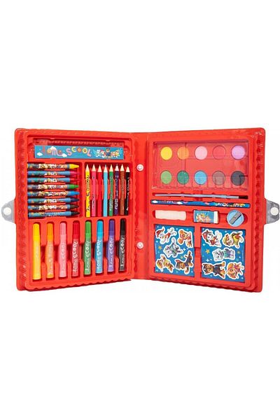PAW PATROL Set de pictură pentru copii, Patrula Cățelușilor, 52 de piese