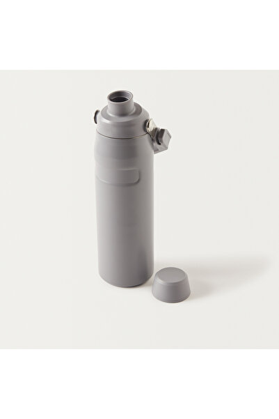 Lifestyle Solid Stainless Steel Water Bottle with Handle - 750 ml