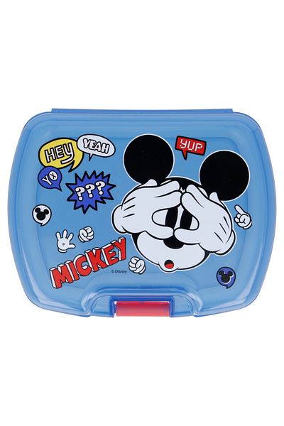 Mickey Mouse Sandwich box, impact resistant, BPA free, 17.5x13.6x7 cm, multicolor, Mickey Mouse, Disney