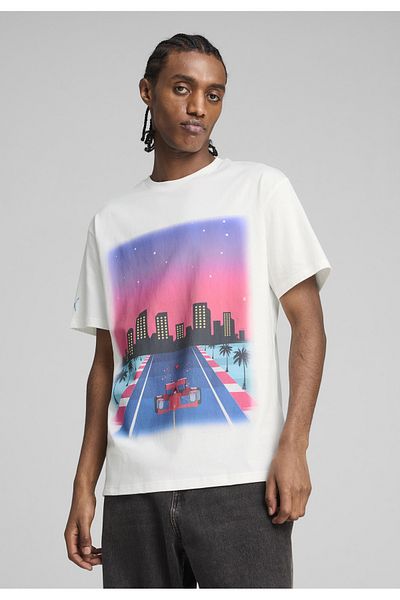 Puma Scuderia Ferrari Miami Graphic T-shirt Ανδρικό