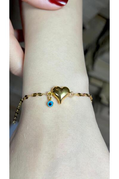 3.20 Gr (GRAM Aynalı Kalp Uçlu 22 Ayar Altın