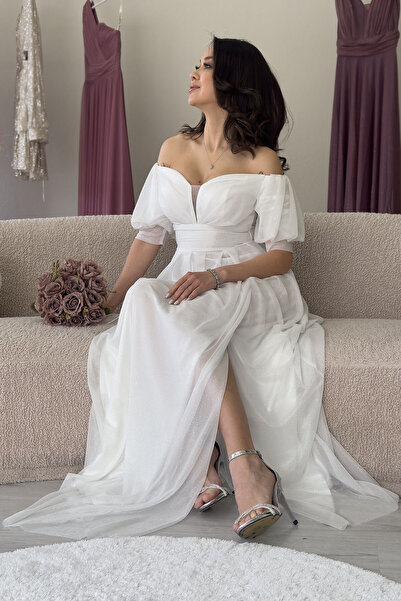 thezkscom Γυναικείο κοντομάνικο βραδινό φόρεμα με ντραπέ Φόρεμα Plus Size Χρώματα Μπορντό, Λευκό, Μαύρο, Σμαραγδένιο Πράσινο, Ναυτικό