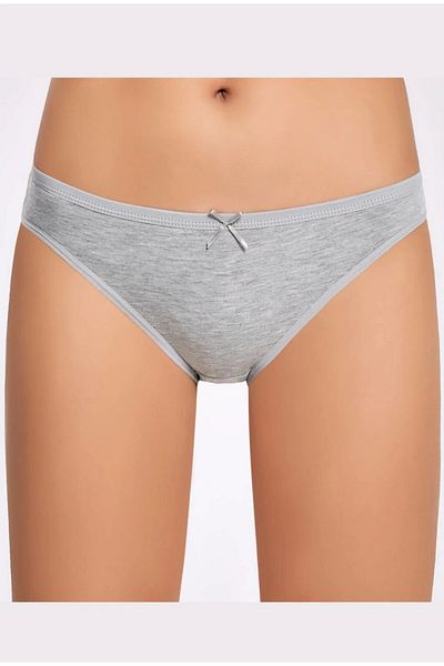 İLKE İÇ GİYİM Lycra Bow Women's Bikini Panties 10 Pieces