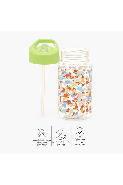 manna Penguin Print Water Bottle - 426 ml