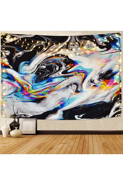 Yugarlibi Decorative Tapestry, Polyester, Multicolor, 150 X 130 Cm