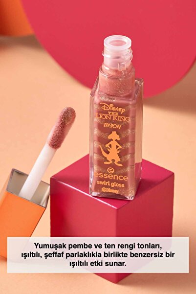 Essence Disney The Lion King swirl lipgloss 01
