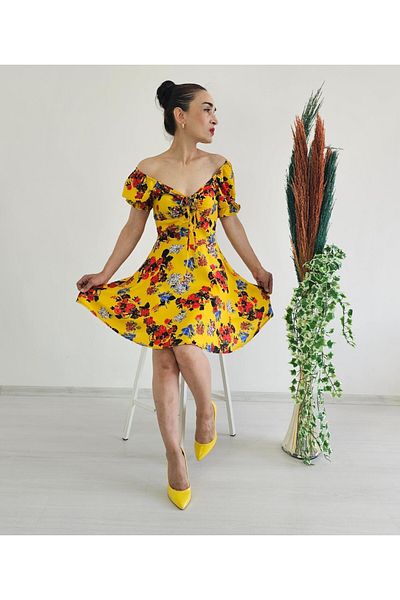6 butik altı üstü butik Madonna Rose Dress