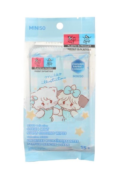 Miniso Mikko Lisanslı Okyanus Nane Kokulu Serinletici Mendil