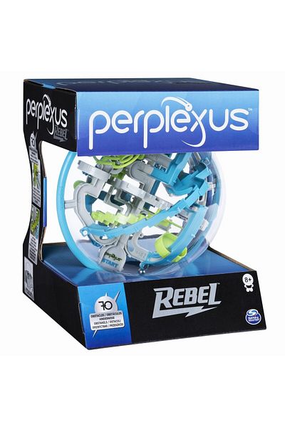 SPIN MASTERR 3D Maze Game, Spin Master Perplexus Rebel, Blue