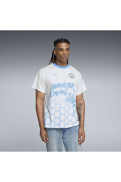 Puma Pánské basketbalové tričko Hoops X Manchester City