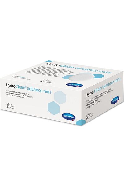 Hartmann Pansament mini HydroClean Advance, rotund, diametru 3 cm